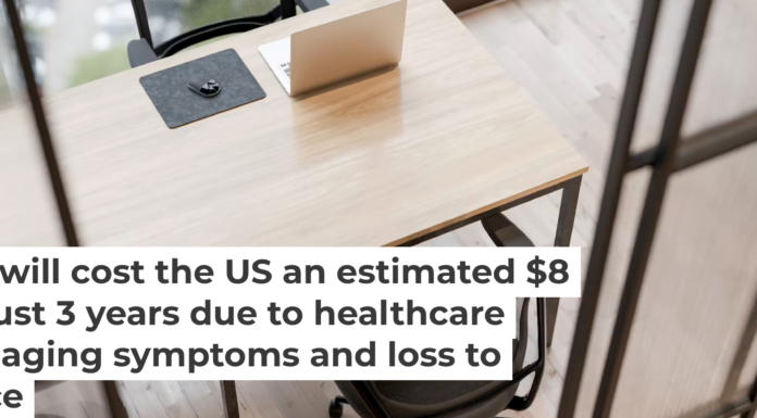 Losses in workplace productivity account for more than 90% of the estimate. aire images/Moment via Getty Images